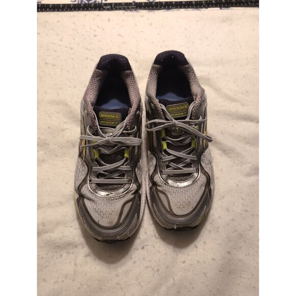 Brooks Men\'s Ghost 8 1101982E029 Gray Lime Running Shoes Lace Up Low Top Size 12 main image 10